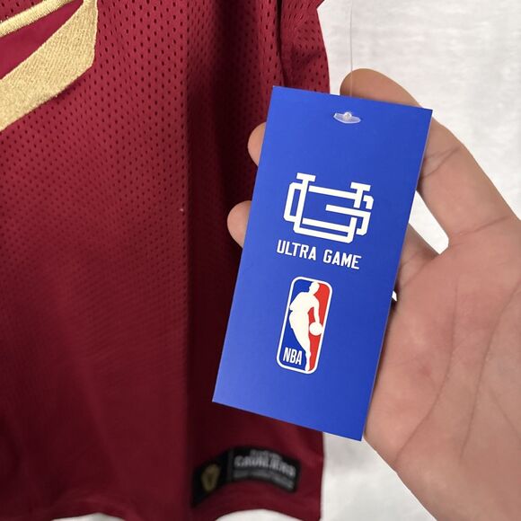 Cleveland Cavaliers Ultra Game NBA Team Colors Basketbal Jersey Mens Large NWT - Picture 3 of 6